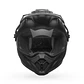 Casco Moto Calle TS MX-9 ADV Solid Negro Bell - Miniatura 3