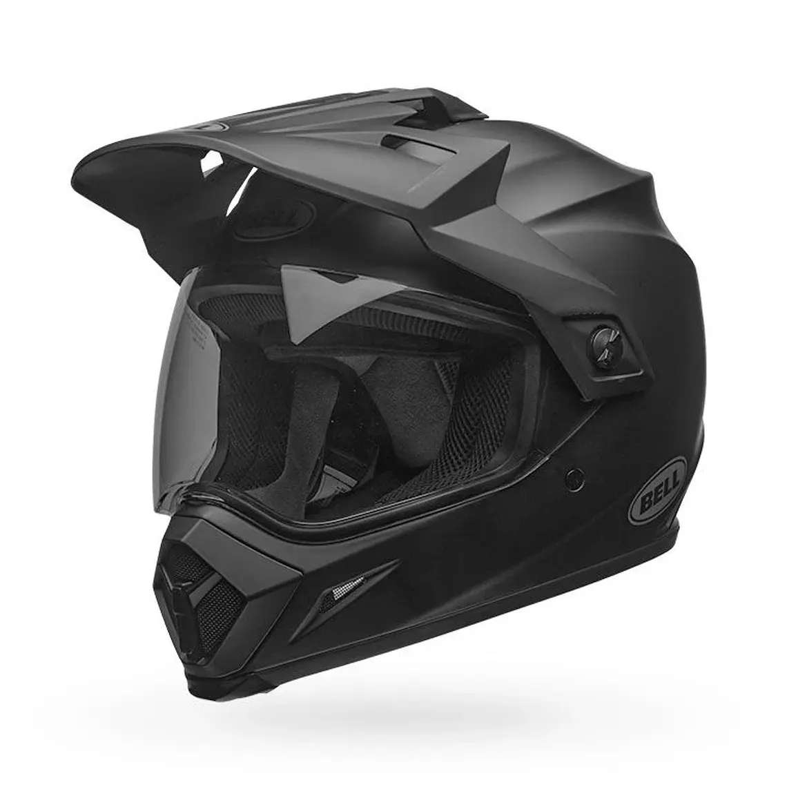 Casco Moto Calle TS MX-9 ADV Solid Negro Bell 4