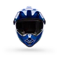 Casco Moto Calle TS MX-9 ADV Motion Azul Bell - Miniatura 3