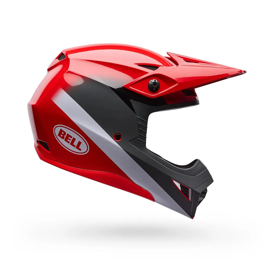 Casco Moto MX-10 Mips Aviator Rojo/Negro Bell 1