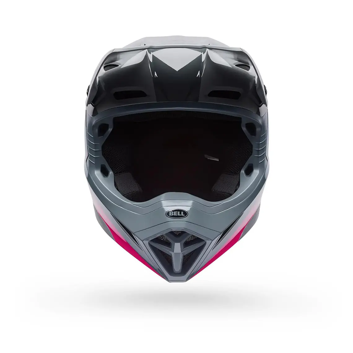 Casco Moto MX-10 Mips Aviator Gris/Rosado Bell 3