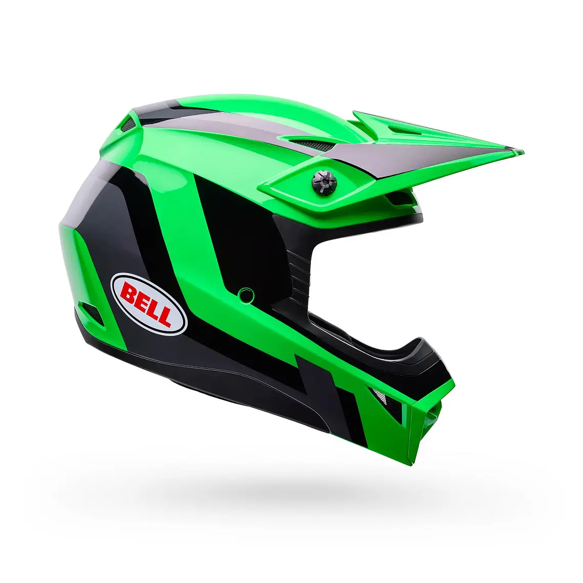 Casco Moto MX-10 Mips Dyno Verde/Negro Bell 1