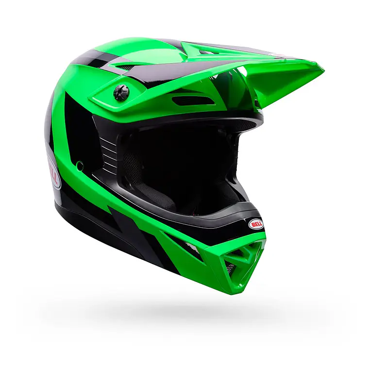 Casco Moto MX-10 Mips Dyno Verde/Negro Bell 2