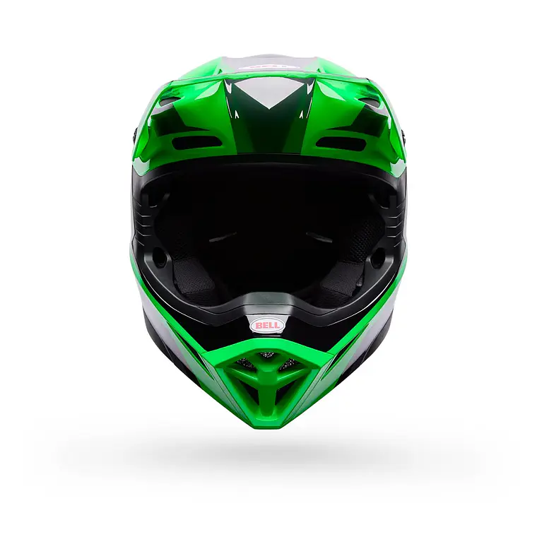 Casco Moto MX-10 Mips Dyno Verde/Negro Bell 3