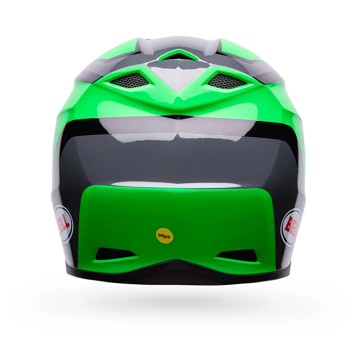 Casco Moto MX-10 Mips Dyno Verde/Negro Bell 4