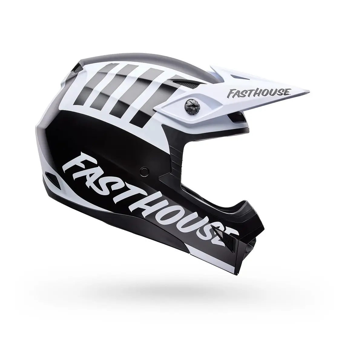 Casco Moto MX-10 Mips Fasthouse Negro/Blanco Bell 1