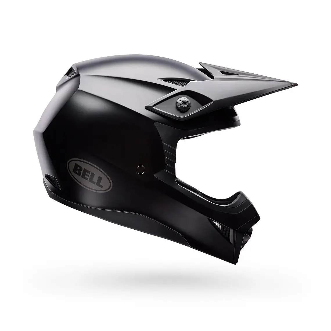 Casco Moto MX-10 Mips Solid Negro Mate Bell 1