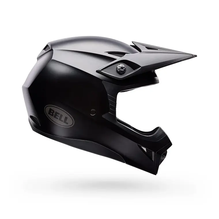 Casco Moto MX-10 Mips Solid Negro Mate Bell 1