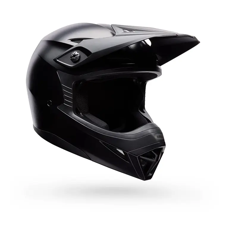 Casco Moto MX-10 Mips Solid Negro Mate Bell 2