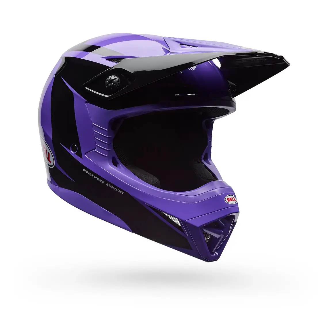 Casco Moto MX-10 Mips Talon Morado Bell 2