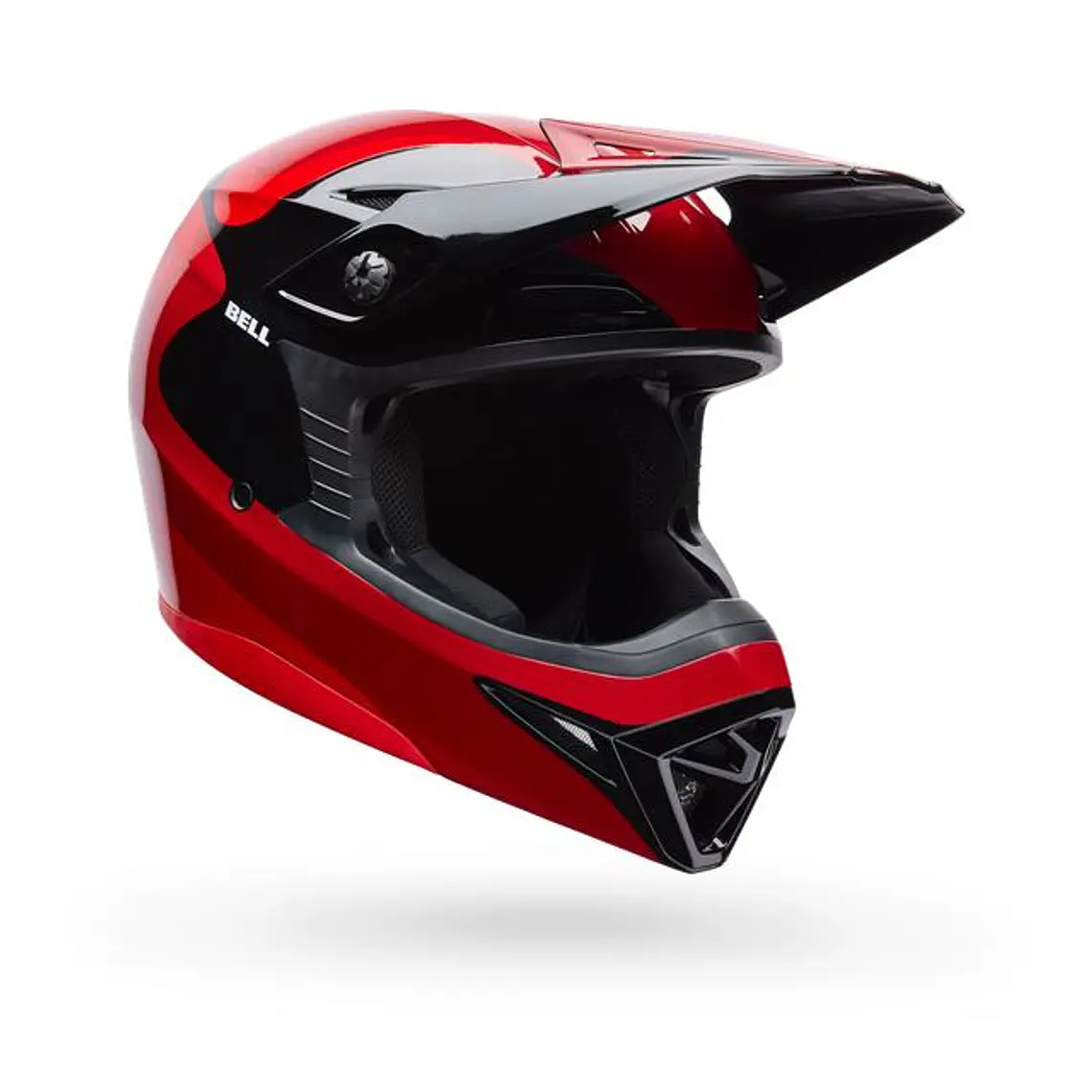 Casco Moto MX-10 Wave Rojo/Negro Bell 1