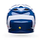 Casco Moto MX-10 Talon Azul/Blanco Bell - Miniatura 4