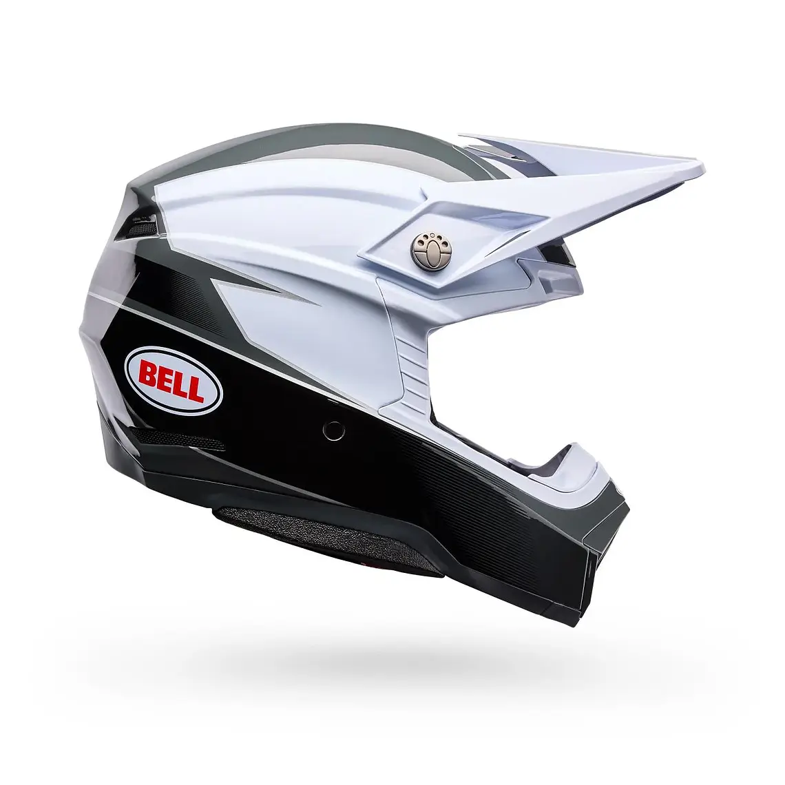 Casco Moto Moto-10 Falcon Mips Blanco/Negro Bell 1