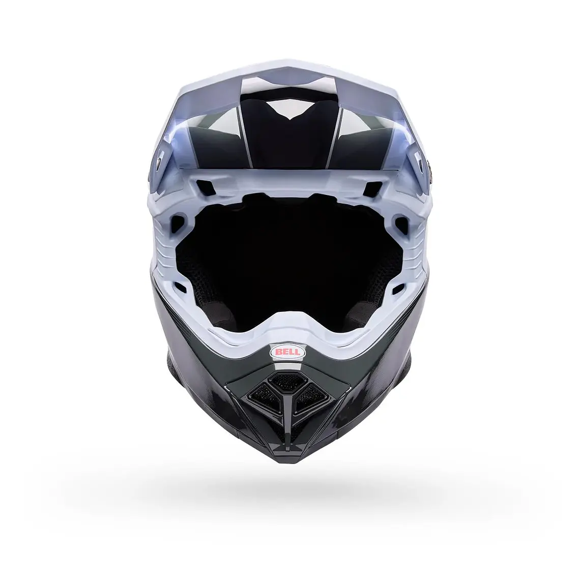 Casco Moto Moto-10 Falcon Mips Blanco/Negro Bell 3