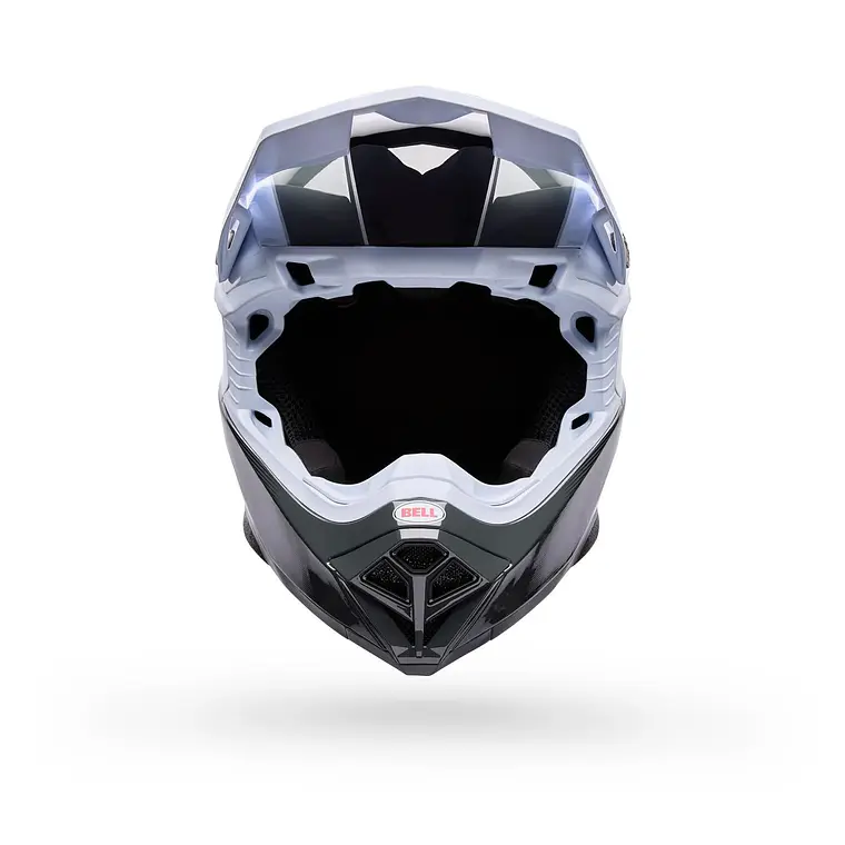 Casco Moto Moto-10 Falcon Mips Blanco/Negro Bell 3