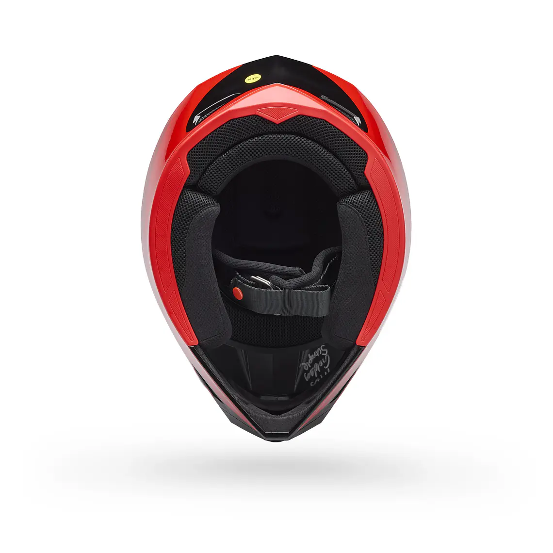 Casco Moto MX-10 Wave Rojo/Negro Bell 5