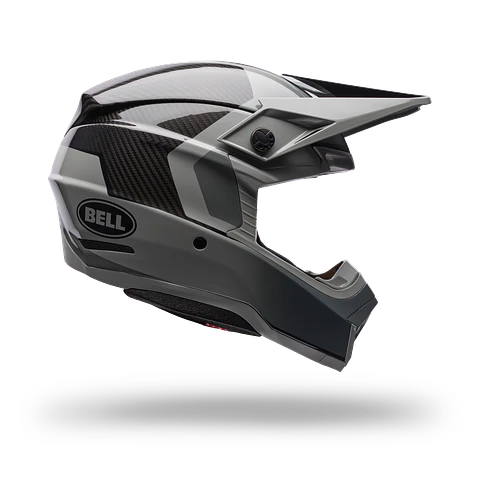 Casco Moto Moto-10 Gp Vector Gris Bell