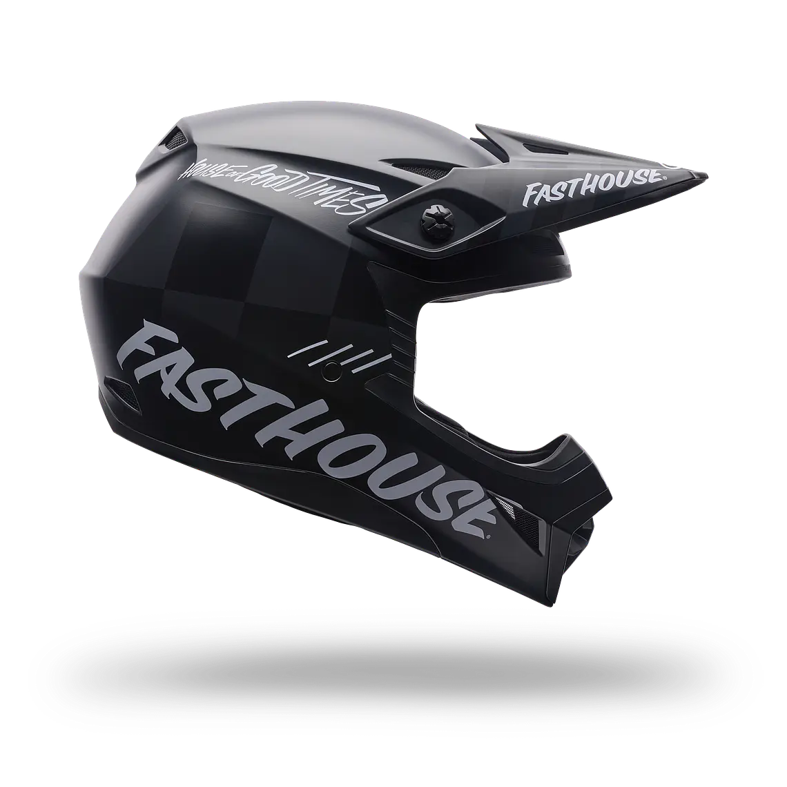 Casco Moto Mx-10 Mips FH Goodtimes Negro Mate Bell 1