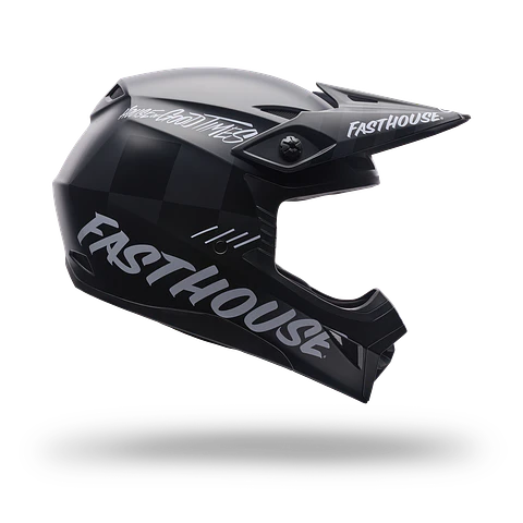 Casco Moto Mx-10 Mips FH Goodtimes Negro Mate Bell
