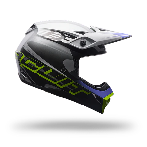 Casco Moto Mx-10 Mips Intake Negro/Plata Bell