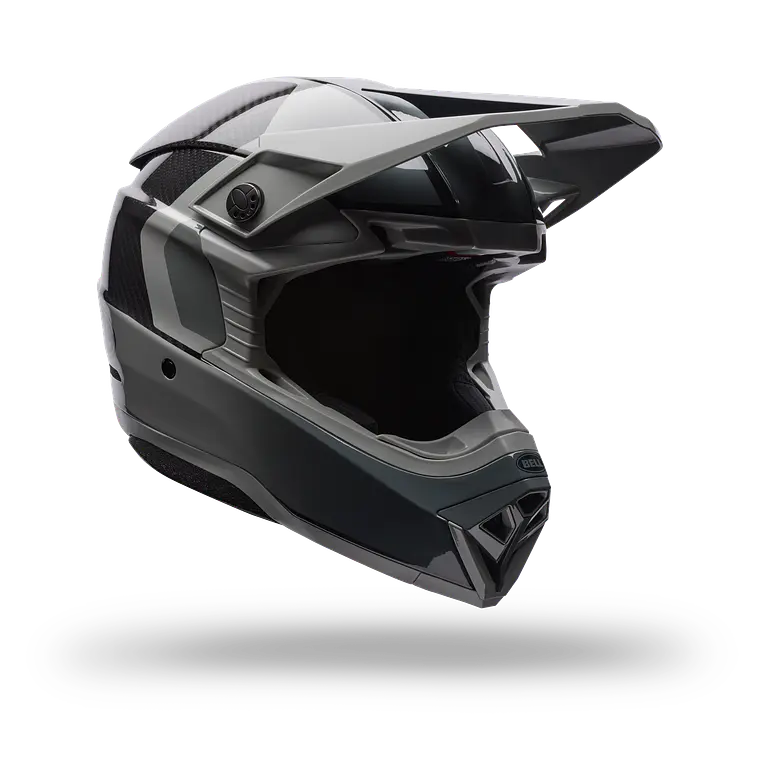 Casco Moto Moto-10 Gp Vector Gris Bell 2