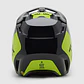 Casco Moto V1 Lean Gris/Amarillo Fox - Miniatura 5