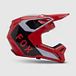 Casco Moto V1 Lean Rojo Fox - Miniatura 1