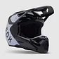 Casco Moto V1 Lean Negro Fox - Miniatura 2