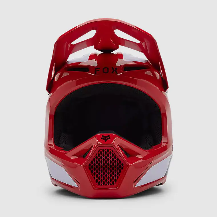 Casco Moto V1 Lean Rojo Fox 3