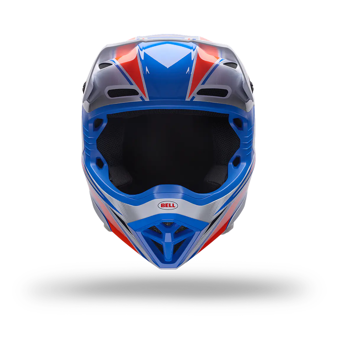 Casco Moto Mx-10 Mips Speedway Blanco/Azul Bell 3