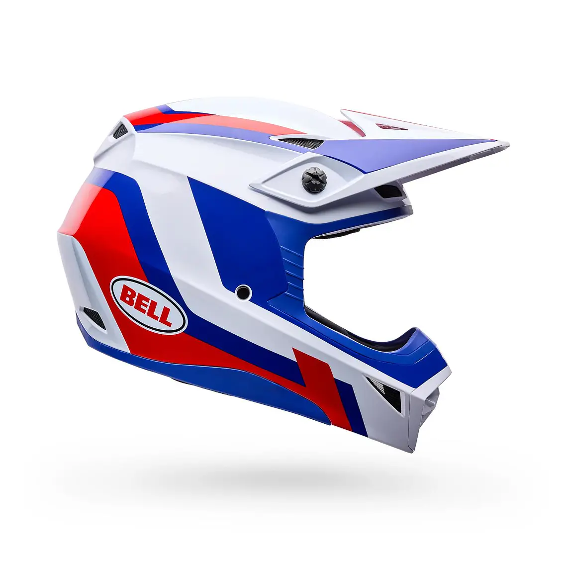 Casco Moto Niño MX-10 Mips Dyno Rojo/Blanco Bell 1