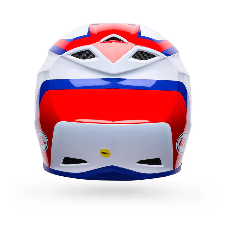 Casco Moto Niño MX-10 Mips Dyno Rojo/Blanco Bell 4