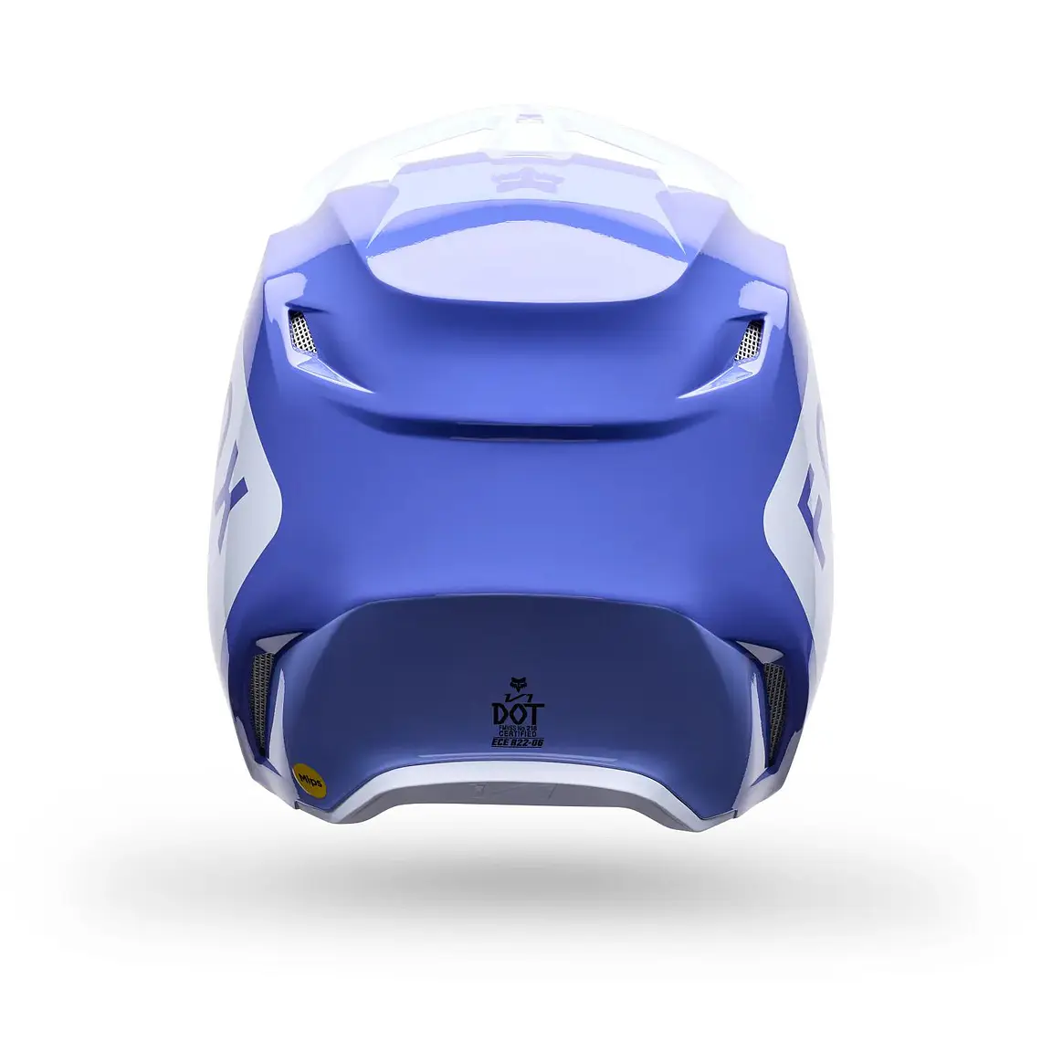 Casco Moto V1 Noble Morado Fox 4
