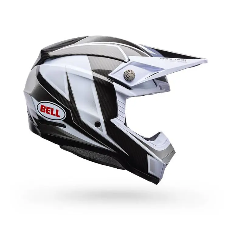 Casco Moto Spherical Moto-10 Blanco/Negro Bell 2