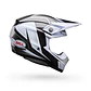 Casco Moto Spherical Moto-10 Blanco/Negro Bell - Miniatura 2