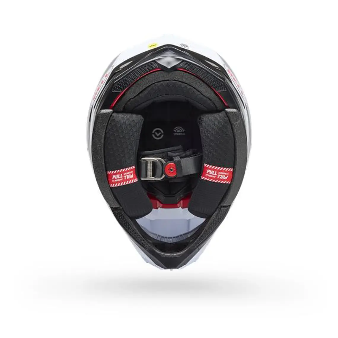 Casco Moto Spherical Moto-10 Blanco/Negro Bell 5