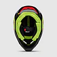 Casco Moto V1 Polaris Negro/Amarillo Fox - Miniatura 7