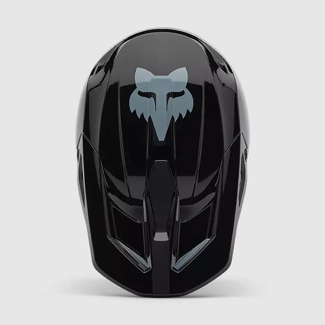 Casco Moto V1 Taunt Negro/Gris Fox 4