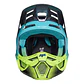 Casco Moto V2 RKANE Gris/Amarillo Fox - Miniatura 5