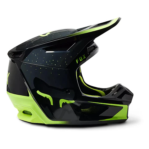 Casco Moto V2 Vizen Amarillo Fox