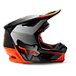 Casco Moto V2 Vizen Naranjo Fox - Miniatura 2
