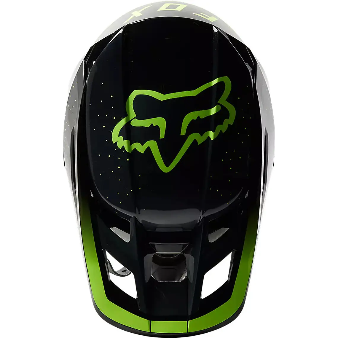 Casco Moto V2 Vizen Amarillo Fox 4