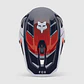 Casco Moto V3 Divider Azul/Blanco Fox - Miniatura 4