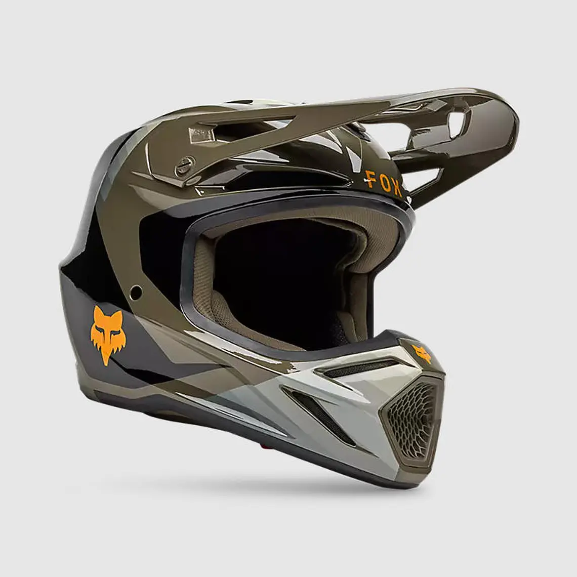 Casco Moto V3 Fade Cafe Fox 2
