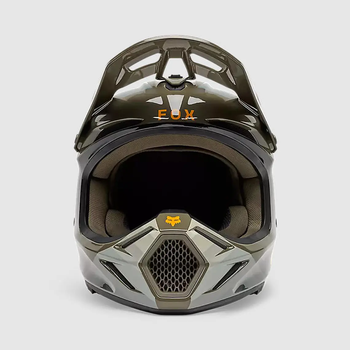 Casco Moto V3 Fade Cafe Fox 3