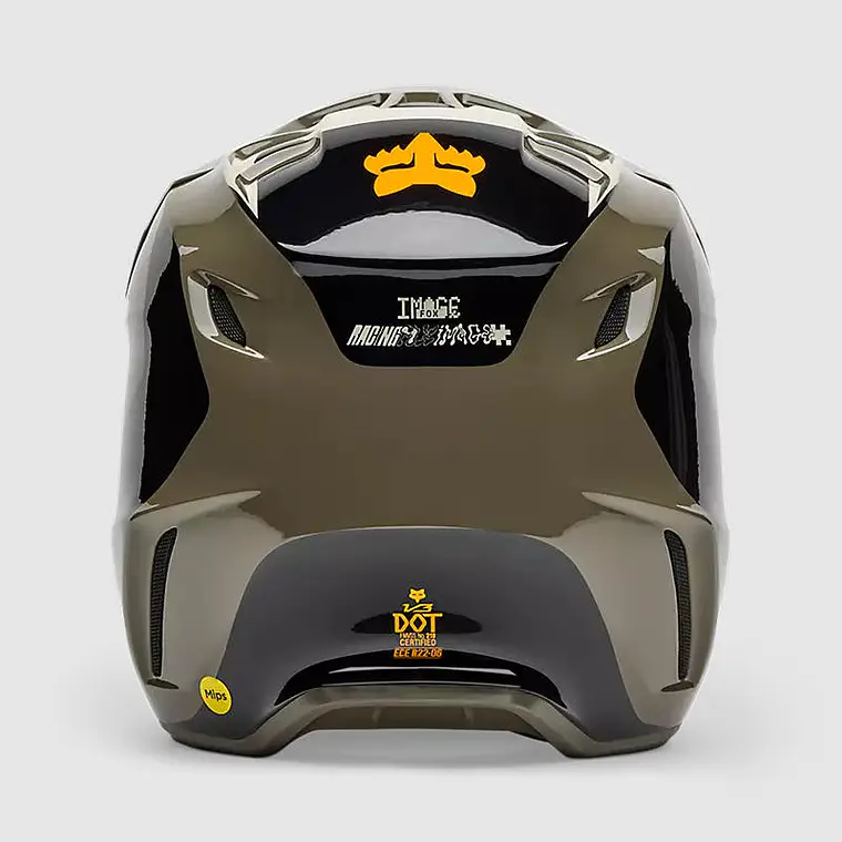 Casco Moto V3 Fade Cafe Fox 5