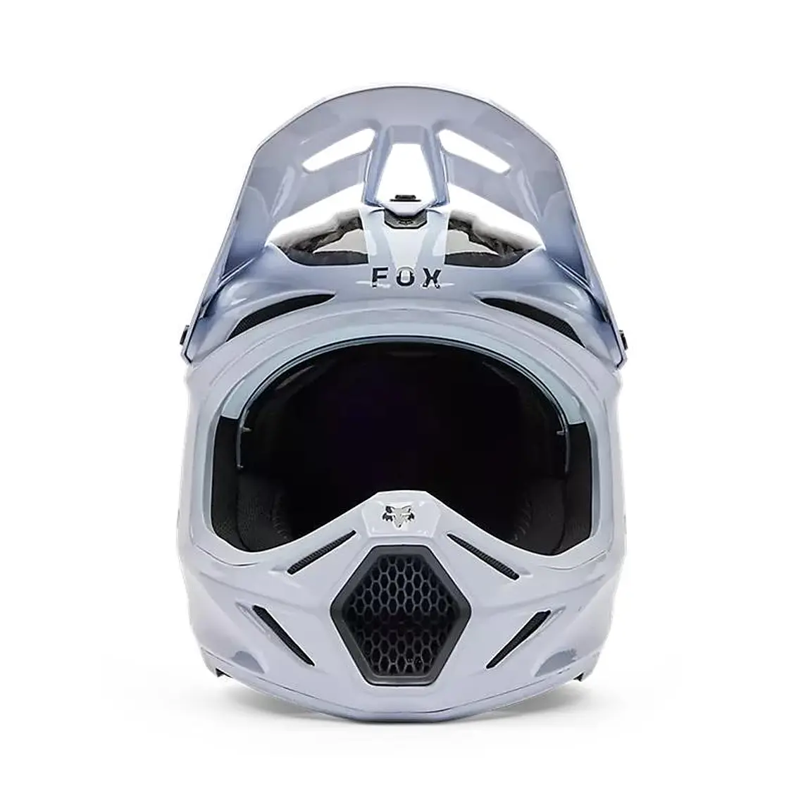 Casco Moto V3 Fracture RS Blanco Fox 3