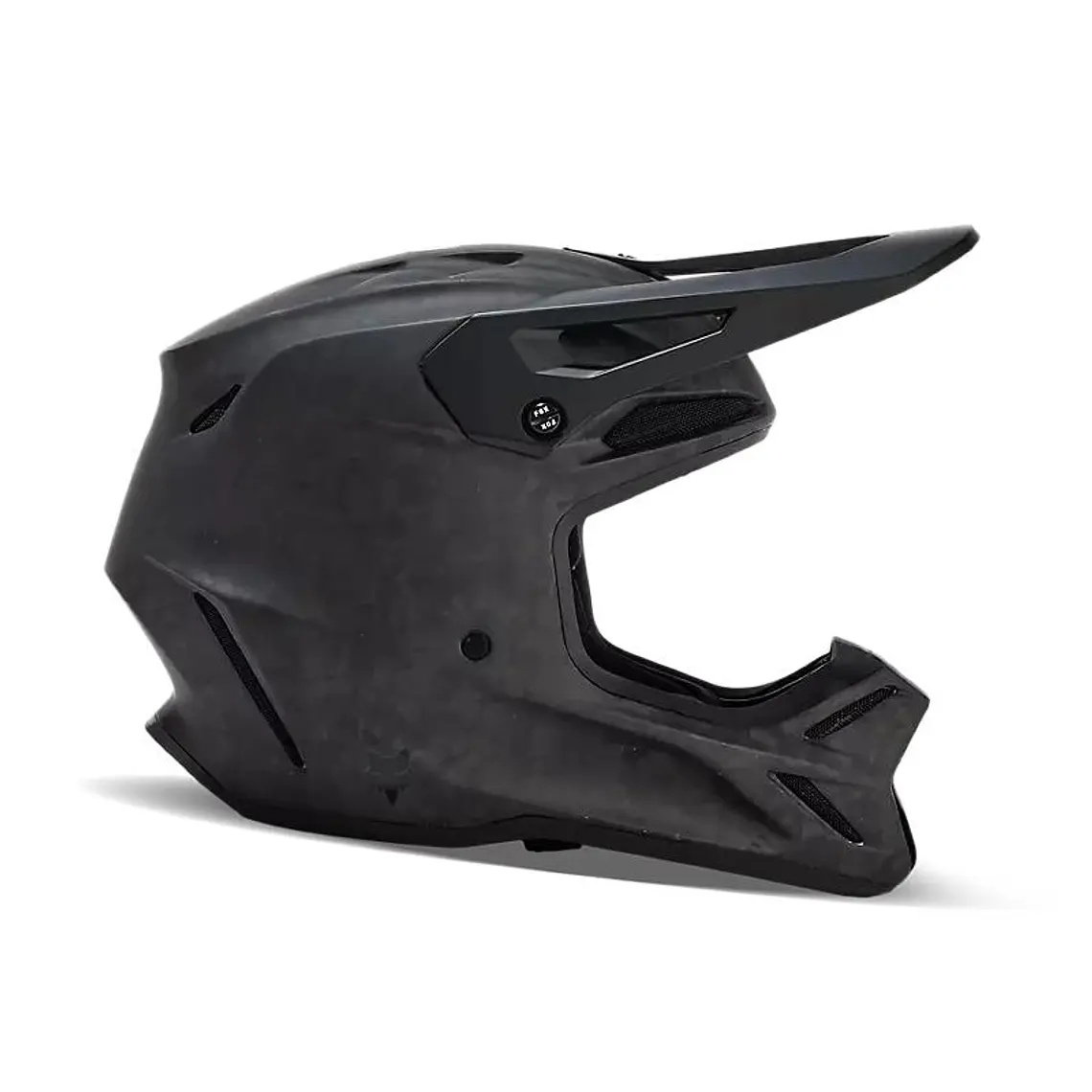 Casco Moto V3 RS Carbon Solid Negro Fox 1