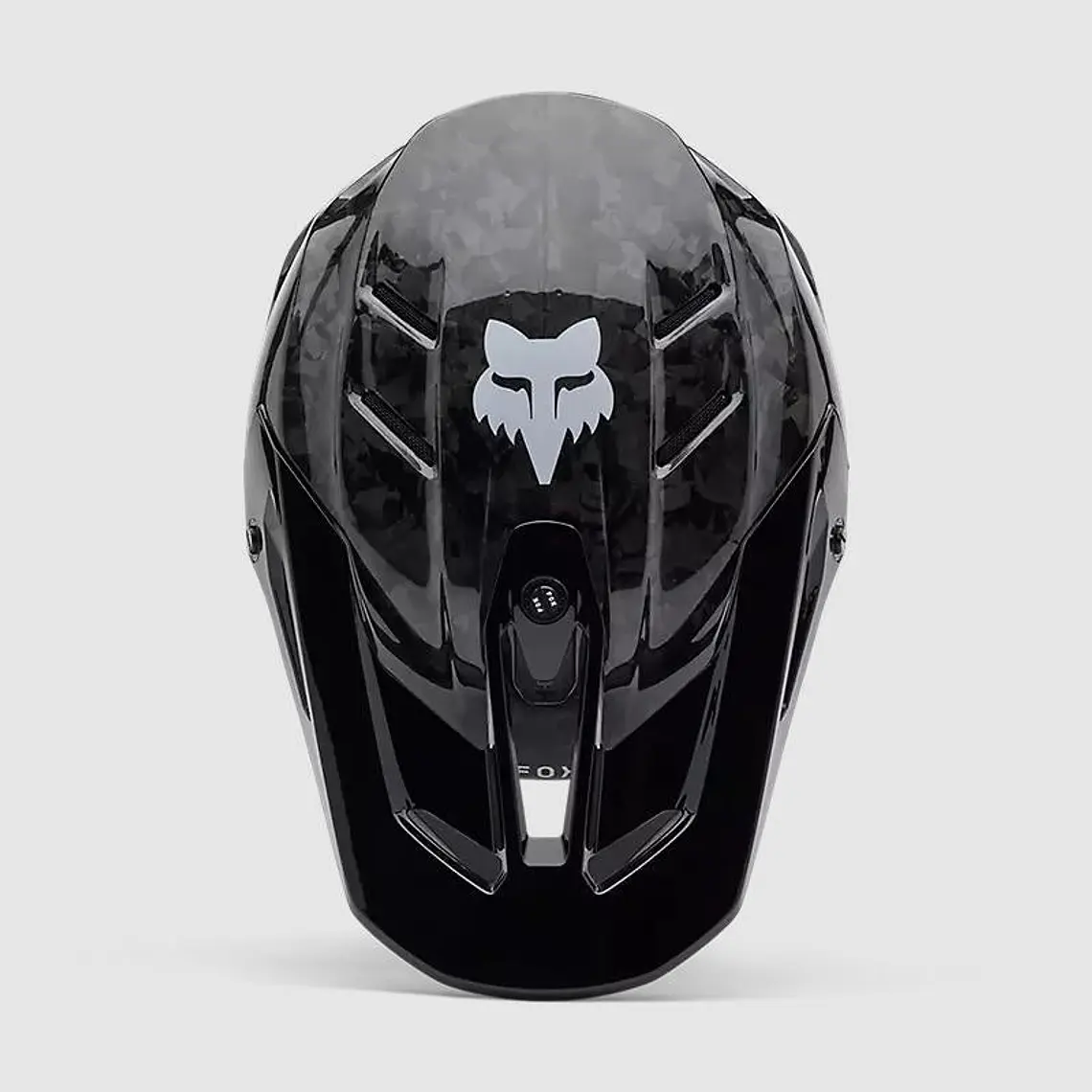Casco Moto V3 RS Carbon Solid Negro Fox 4