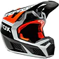 Casco Moto V3 RS DVIDE Negro/Naranjo Fox - Miniatura 1